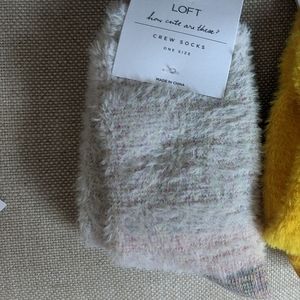 Loft crew socks